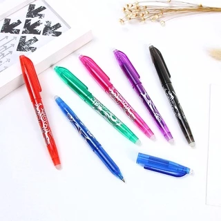 1pcs Caneta Gel Apagável 0.5mm Re Cargas Coloridos Criativos Desenho Ferramentas Escrita Estudante Papelaria Escritório