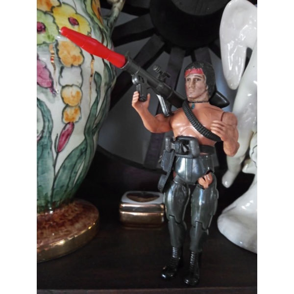 Boneco Rambo da Glasslite Anos 80 | Shopee Brasil