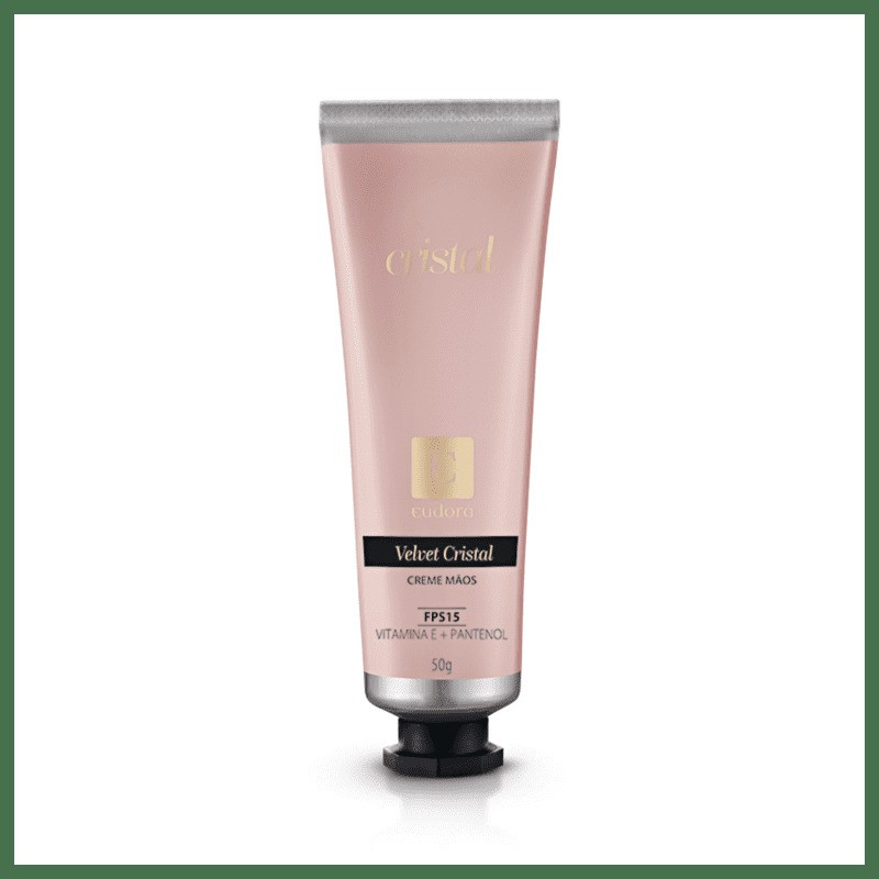 Creme Hidratante Desodorante para Mãos Velvet Cristal 50g