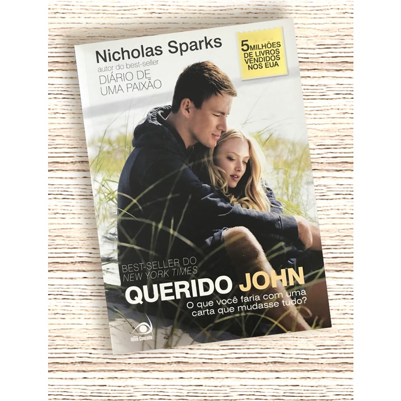 Livro Querido John De Nicholas Sparks Shopee Brasil 