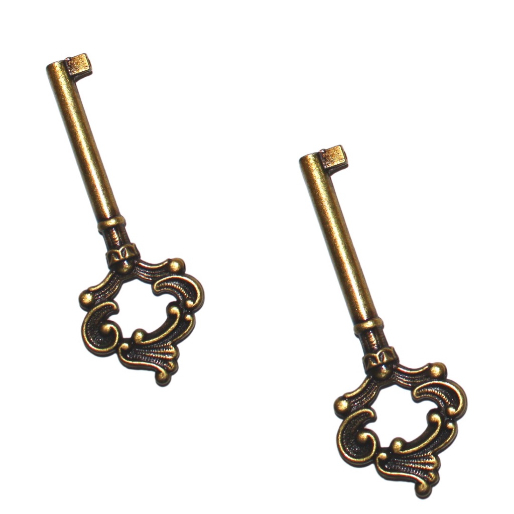 Kit C/ 2 Chave Colonial - Ouro Velho | Shopee Brasil
