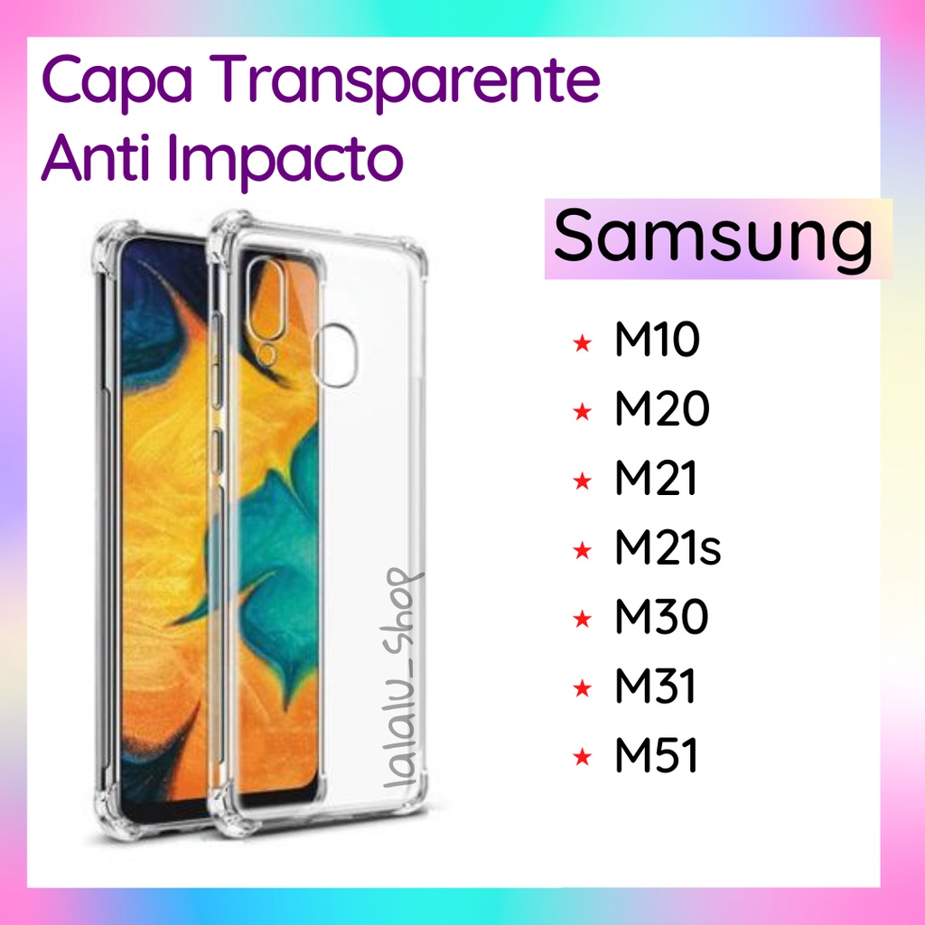 Capinha Capa para celular Samsung Galaxy M10 M20 M21 M21S M30