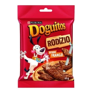 Petisco Doguitos Rodízio Cães Sabor Frango 65G
