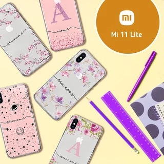 Capa Capinha - Xiaomi Mi 11 Lite - Transparente Personalizada com Nome