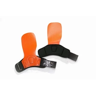 Luva Hand Grip Cross CF laranja protetor palmar ginástica Pronta Entrega