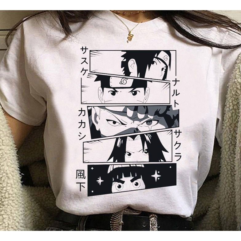 CAMISETA NARUTO, SASUKE E SAKURA