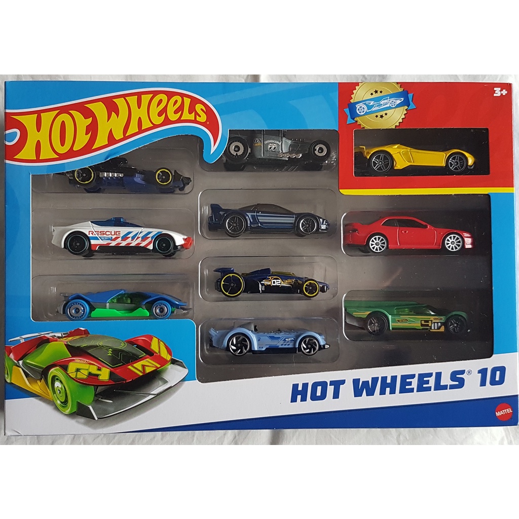 Caixa 20 Carrinhos Hot Wheels Sortidos - Mattel Com 2 Raros