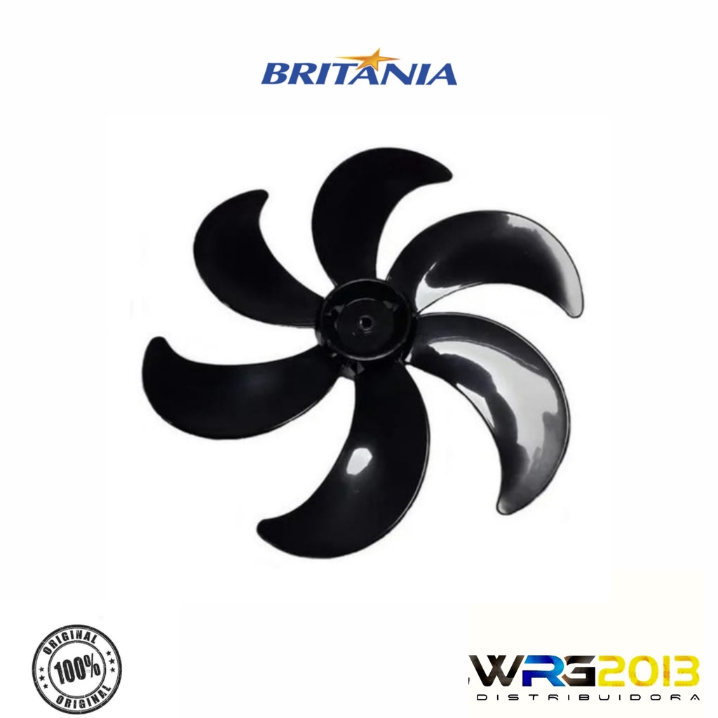 Hélice Ventilador Britânia Protect Six 30cm 30 Preto Original