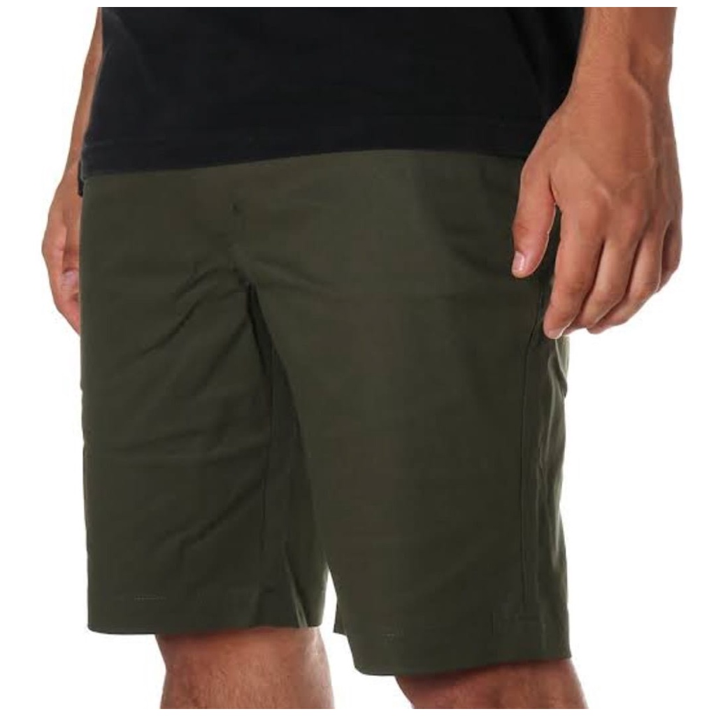 Bermuda Short Masculina Sarja Confortável Acima Do Joelho | Shopee Brasil