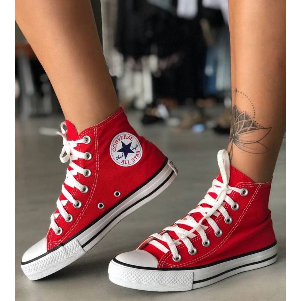 All star cheap vermelho 34