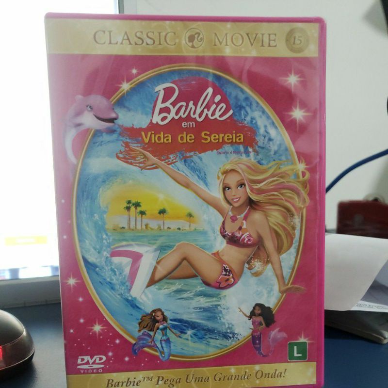 Coleção Barbie Sereias - Box com 4 DVDs - Novo Lacrado