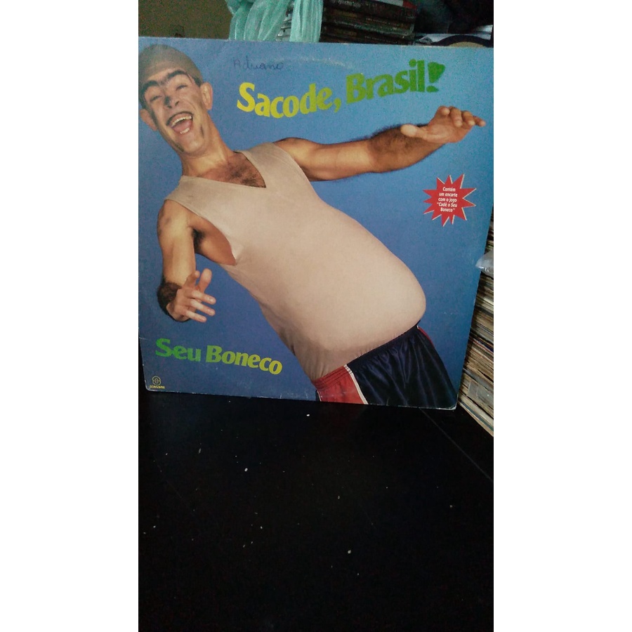 Lp Seu Boneco Sacode Brasil Disco De Vinil 1992 Com Encarte