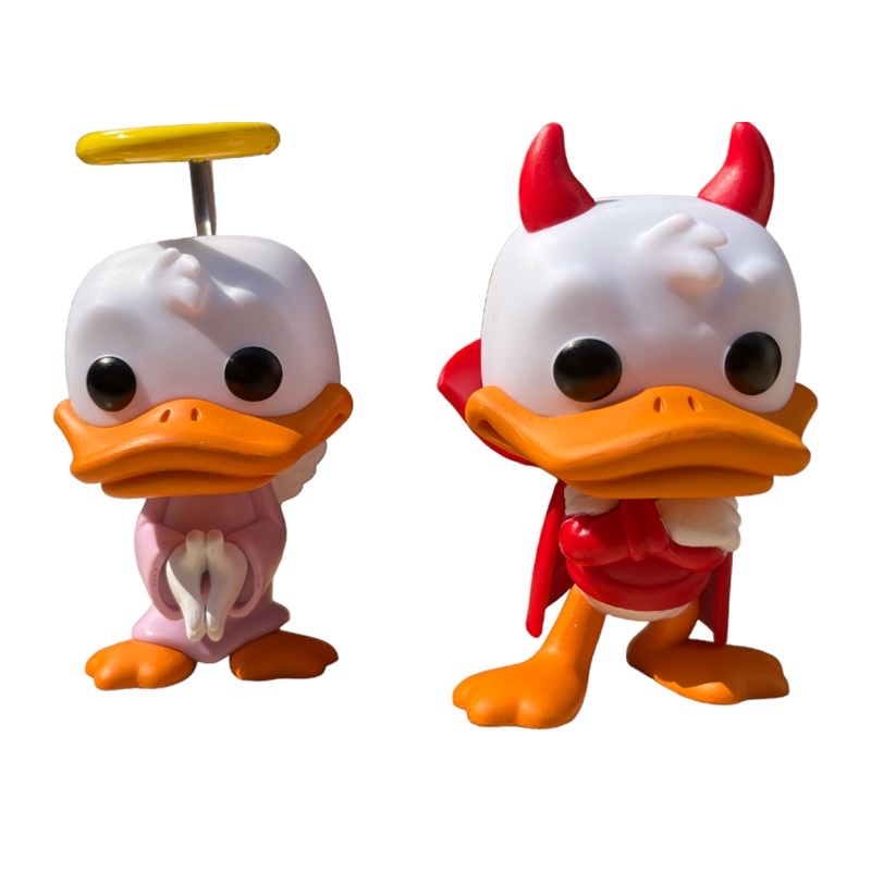 Funko Donald Duck - Donald’s shoulder Angel and Devil | Shopee Brasil