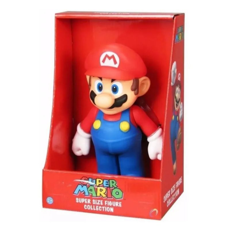 Super Mario collection boneco 23cm em Oferta na Shopee