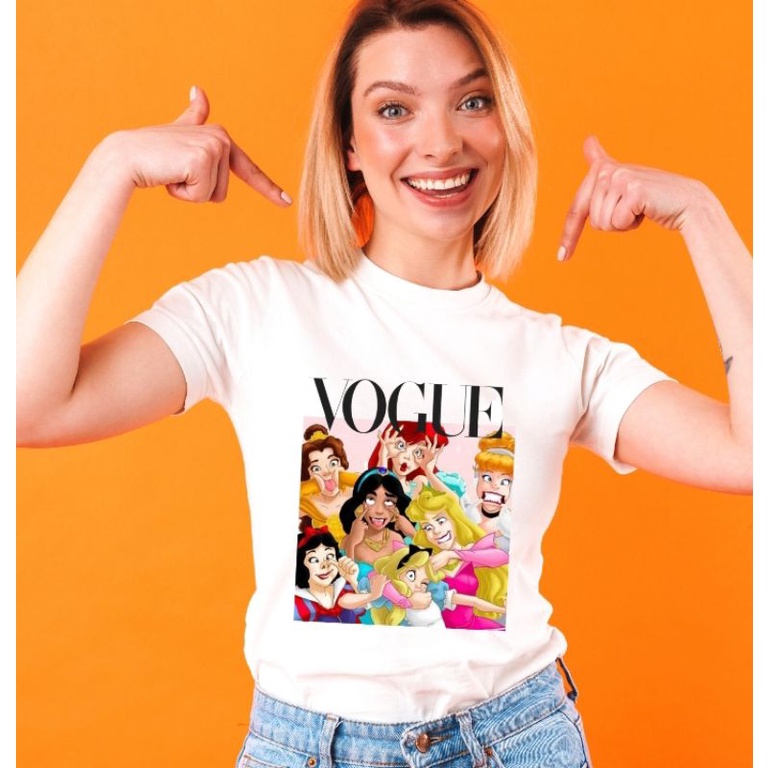 Camiseta best sale vogue princesas