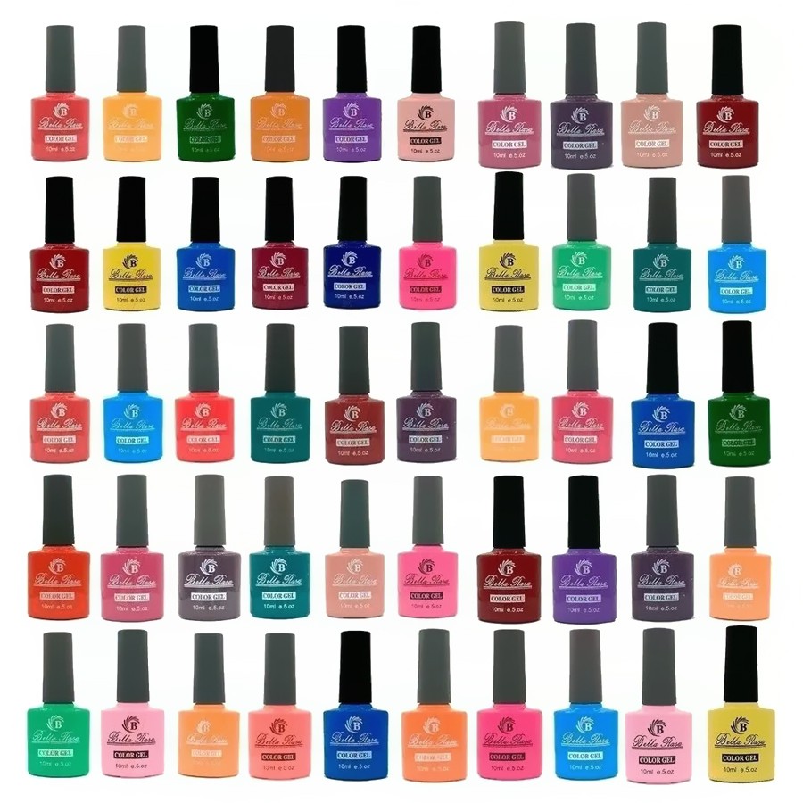 Esmalte em Gel Bella Rosa de 10ml Cores / Bela Rosa / Led Uv / Esmaltes ...