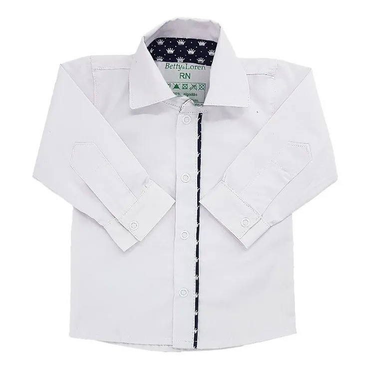 Camisa social hot sale de bebe