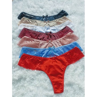Calcinha Feminina kit c/ 10 renda luxo atacado