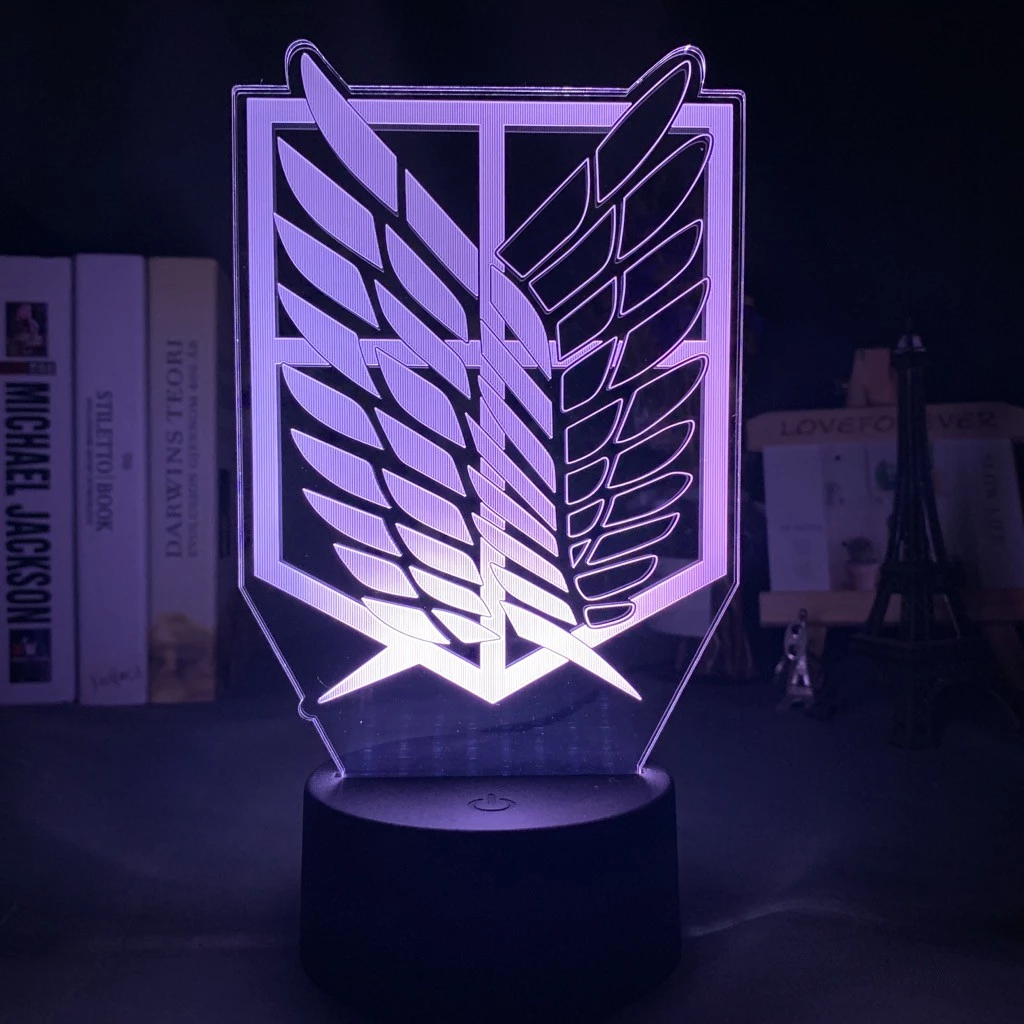 Wings of Liberty Figure Lâmpada Led Noturna Jagermeister