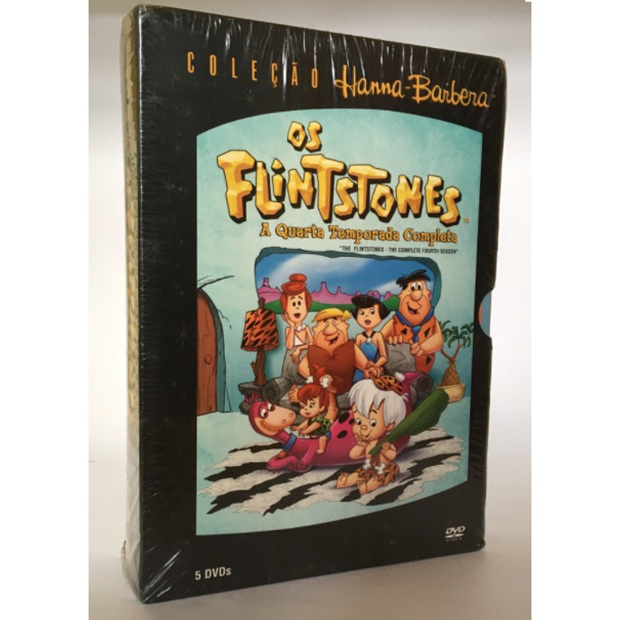DVD Os Flintstones A 4ª Temporada Completa Box 5 Dvds - Lacrado ...