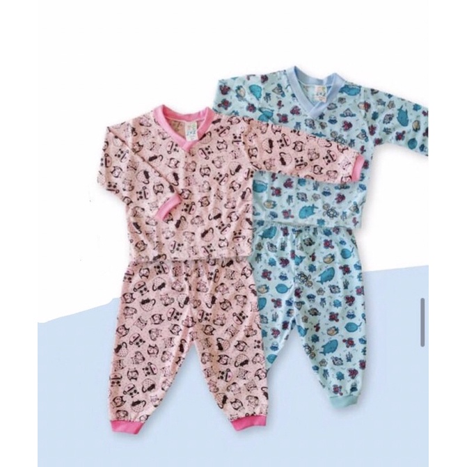 Pijama para Bebês G Feminino e Masculino (6-9 meses)