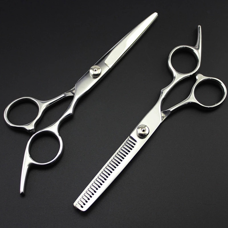 Tesoura De Corte De Cabelo Profissional/Conjunto De | Shopee Brasil