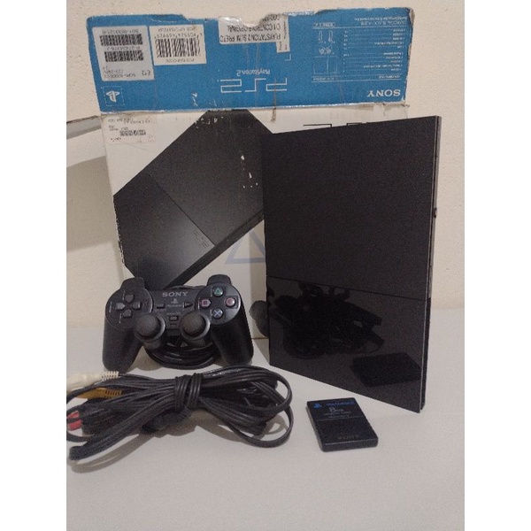 PLAYSTATION 2 NA CAIXA SERIAL BATENDO | Shopee Brasil