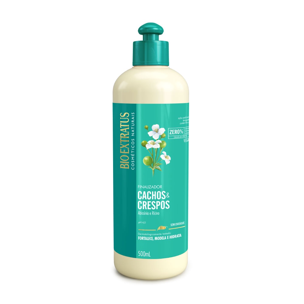 creme de pentear bio extratus cachos e crespos 500g finalizador ...
