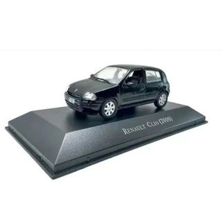 Miniatura Renault Clio (2000) Carros Inesquecíveis Do Brasil escala-1:43