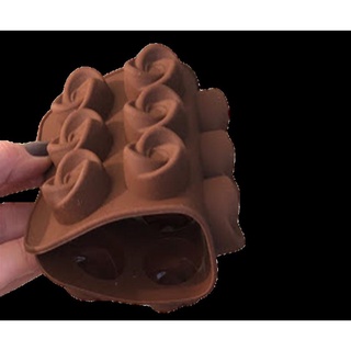 Forma Forminha Moldes de Silicone Rosas Flores para Bombons Sabonetes ...