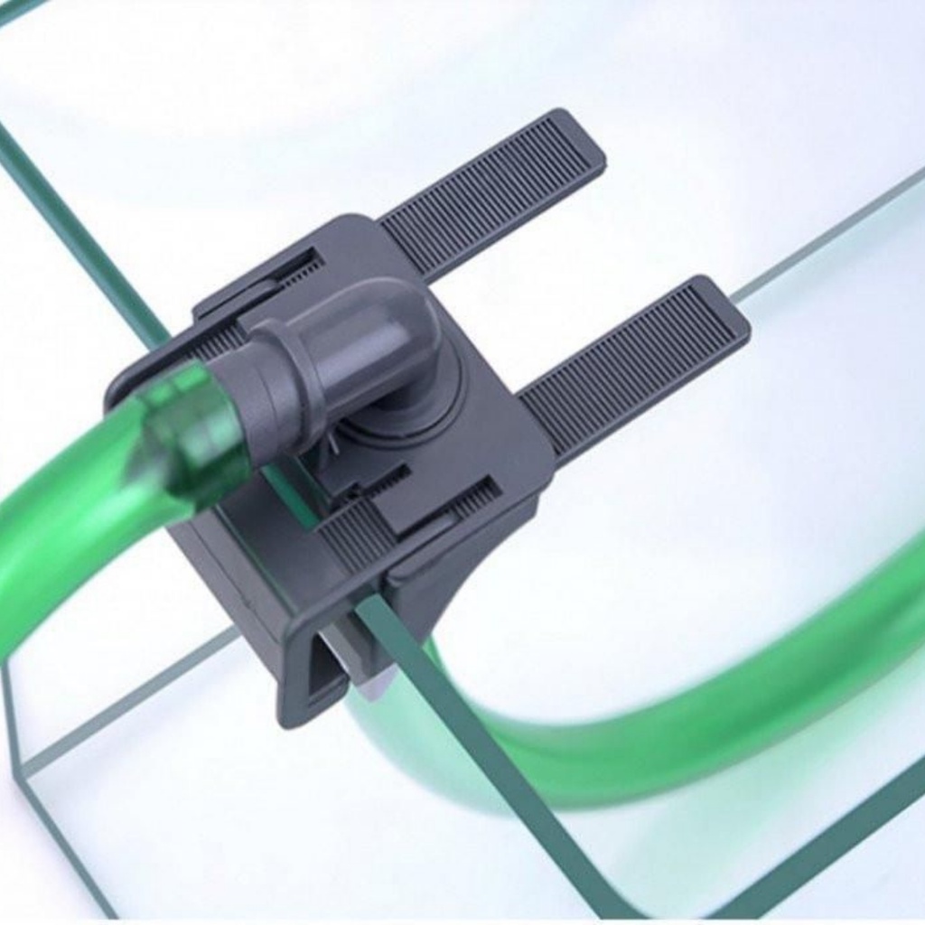 Conector Suporte Com Presilha Regulável De Mangueira Para Aquário