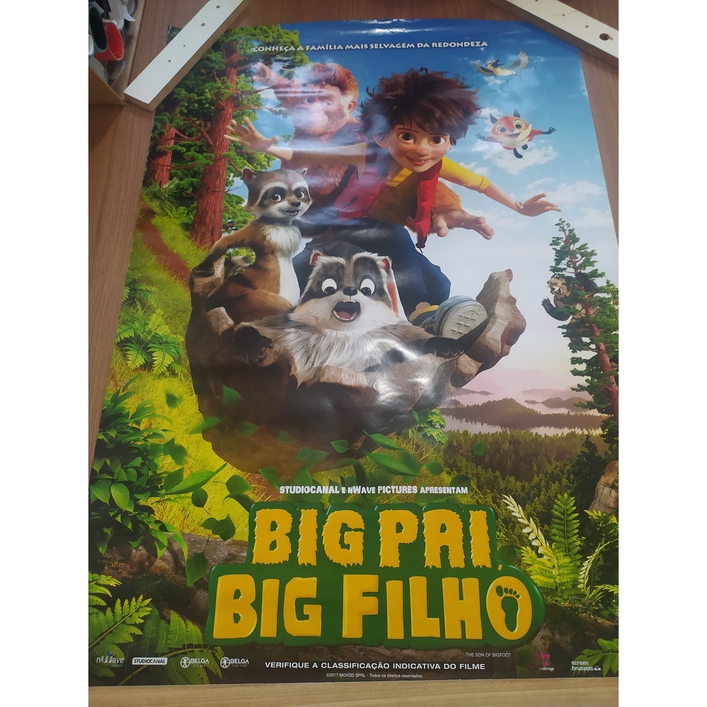 Animação 'Big Pai, Big Filho' entra em cartaz no cinema de