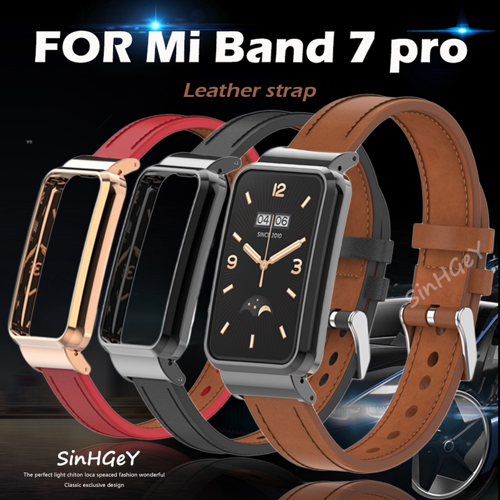 Xiaomi Mi Band 7 Pro Pulseira De Couro Bovino 7pro Substituição