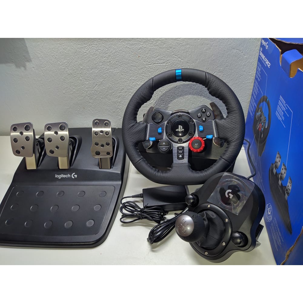 Cambio Logitech G Driving Force - Compativel com Volantes Logitech G29,  G920 e G923 para PS5, PS4, Xbox One e PC - 941-000119