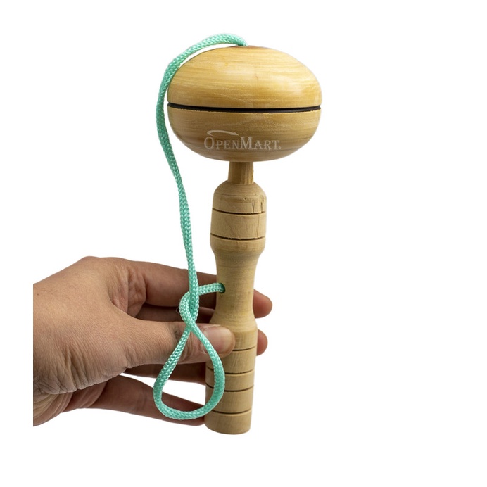 BRINQUENO BILBOQUÊ DE MADEIRA REDONDO TRABALHADA | Shopee Brasil