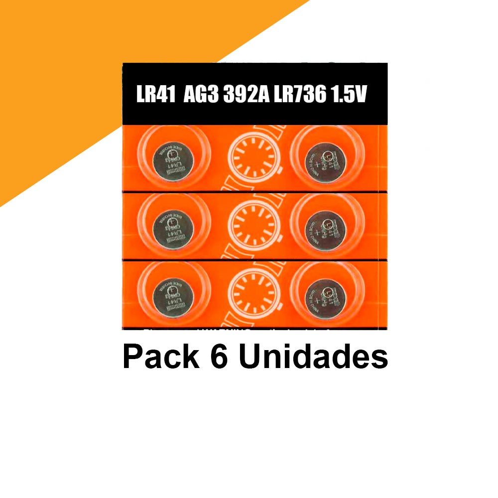 LR41 LR736 SR41 192 392 AG3 1,5 V Batteria Per Monte Italia - Foto 9