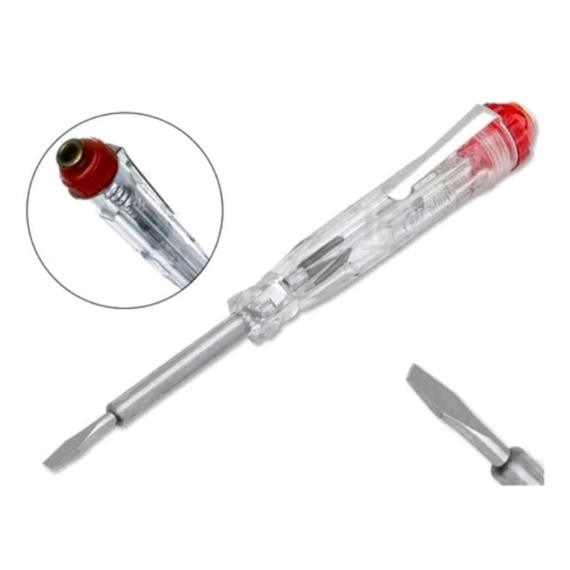 Chave Teste de Energia Fenda Sparta 130MM 100V a 500V | Shopee Brasil