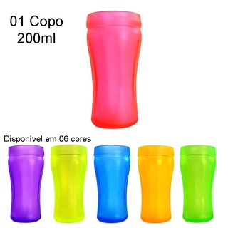 Jogo 6 Copos Americano Colorido Neon - Casa dos Presentes - Sua loja de  presentes, utilidades e decoração