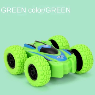 TOYANDONA Brinquedos De Carros De Acrobacias De Dupla Face Brinquedos De  Carros Para Crianças Trilha Bicicletas De Sujeira Plástico Verde Criativo  Carro De Acrobacias Carro Off-Road Modelo