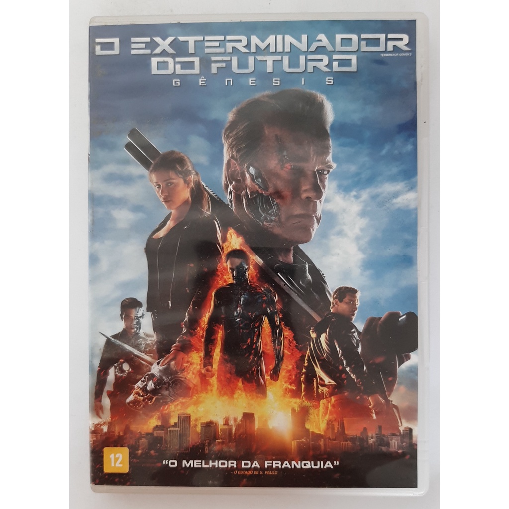 DVD O Exterminador do Futuro Gênesis | Shopee Brasil