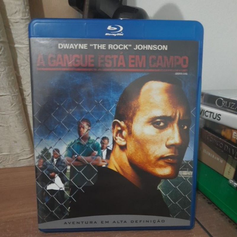 Blu-ray semi-novo A gangue está em campo com Dwayne Johnson The