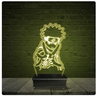 Led Luminária Acrílico Abajur - Naruto 4