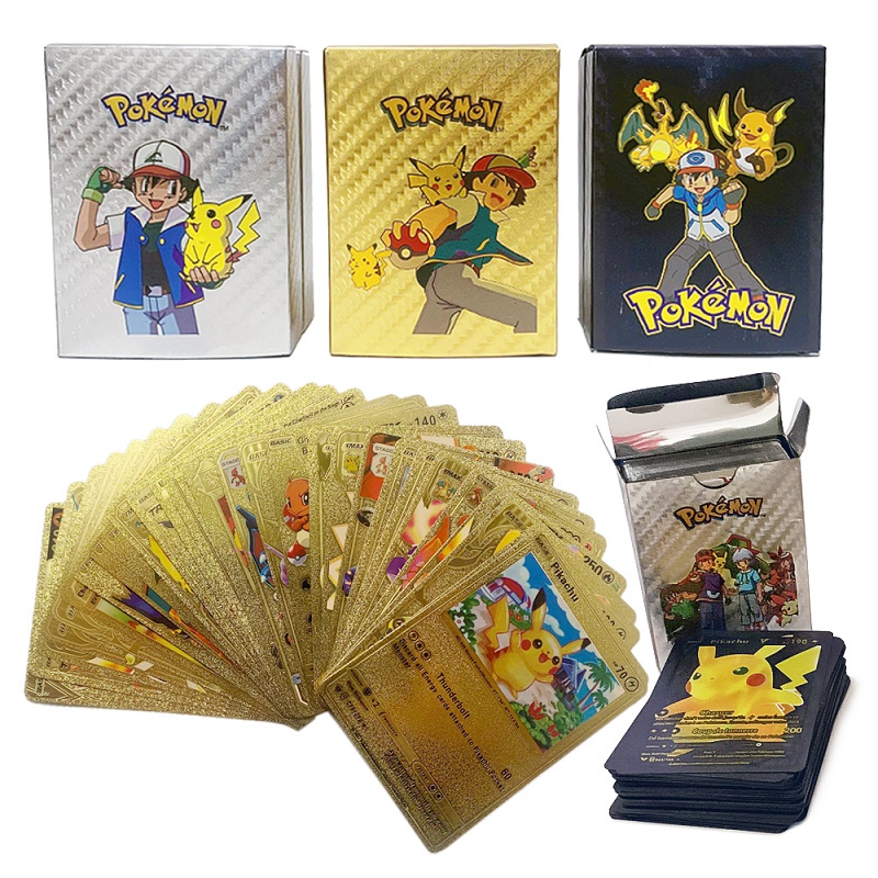 Kit 400 Cartinhas = 100 Pacotinhos Pokemon Cartinha Pequena em Promoção na  Americanas