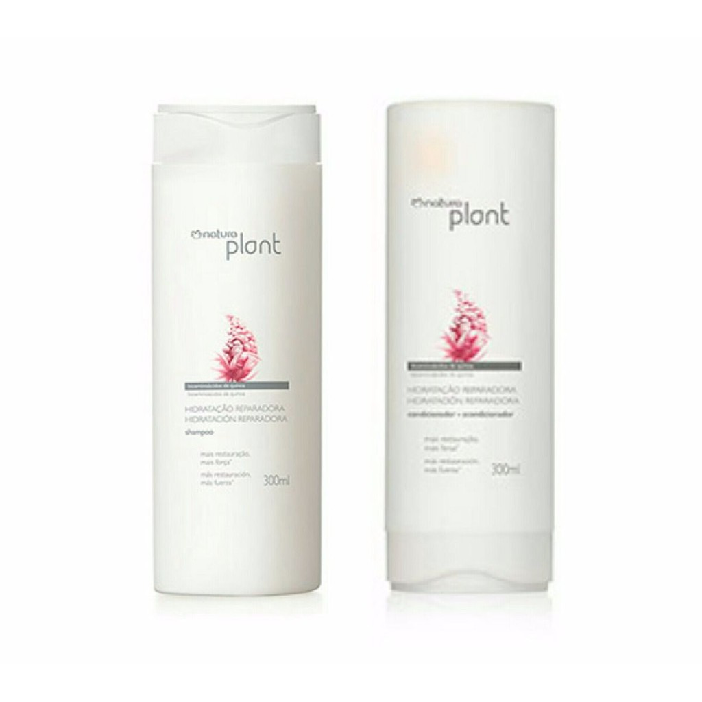 Natura Plant Kit Shampoo e Condicionador Hidrataçao Reparadora 300ml ...