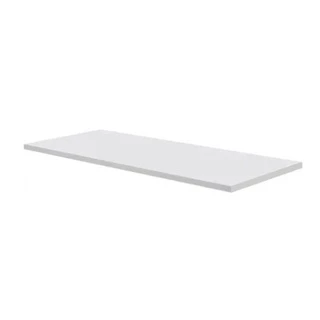 Prateleira reta Branca com Suporte invisível decoração sala quarto 40x15