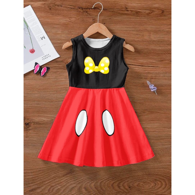 Vestido mickey sale infantil