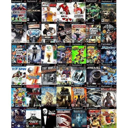 17 Jogos De Ps2 A Sua Escolha Ps2 Desbloqueado Patch | Shopee Brasil
