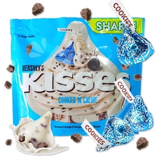 Kisses Cookies & Creme - Chocolate Hershey's - Importado EUA