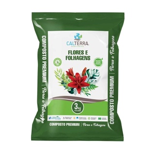 Substrato Para Flores E Folhagens Composto Calterra 3kg