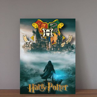 Placa Quadro Feitiços Harry Potter Hogwarts H150